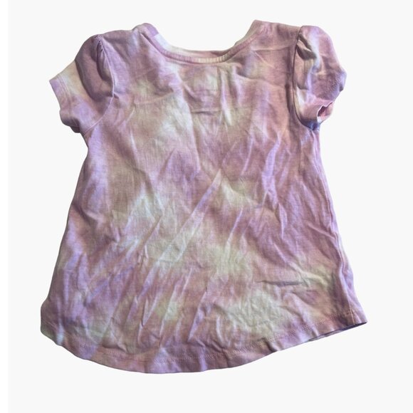 GAP Playtime Favorites Toddler Girls Size 2 Purple Tie Dye Outfit Set Cotton Pul - Picture 3 of 7